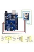 GY-906 Kızılötesi Sıcaklık Sensör Modülü -70C/380C MLX90614 Termometre Temassız Dijital Isı Ölç.IIC - 5