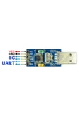 CH341T Usb to Ttl IIc Uart Çevirici Modül I2c Seri Port Haberleşme Adaptör Isp Arduino thumbnail 2