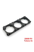 32650 3lü Pil Tutucu Birleştirici  32700 Lityum Lion Lipo Batarya Pil Yuvası thumbnail 7