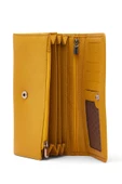Kadın Deri Cüzdan Sarı 213503 - 4