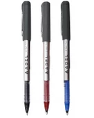 Adel Z Ball Konik Roller Kalem Kırmızı Mavi Siyah 3lü Set - 1