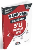 KORAY VAROL YAYINLARI 8.SINIF LGS 1.DÖNEM 5`Lİ DENEME SETİ - 1