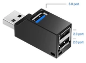 PrimeX PX-4422 3 Port Usb Çoklayıcı, 2xUSB2.0, 1xUSB3.0 USB Çoklayıcı, Mini USB Çoklayıcı - 4