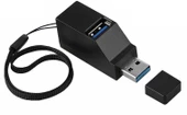PrimeX PX-4422 3 Port Usb Çoklayıcı, 2xUSB2.0, 1xUSB3.0 USB Çoklayıcı, Mini USB Çoklayıcı - 2