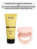 the fair. Multi Vitamin Jel Tonik 100 ml ve Cell Fusion C Renklendirici Kompakt Güneş Kremi 13 G - 1