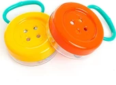 Zuzu Toys 4118 2'li Düğme Çıngırak Bebek Oyuncakları - 1
