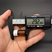 2 ml Beyaz Kapaklı Kahverengi Cam Şişe , 2 cc Kapaklı Cam Şişe x 24 Adet - 3