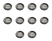 Kullan At Renkli Siyah Parti Davet Plastik Tabak - 17 Cm. - 25 Adetlik 10 Paket thumbnail 1