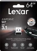 Lexar JumpDrive 64GB S47 USB 3.1 Flash Sürücü LJDS47 - 3