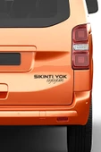Sıkıntı Yok İyiyim Araç Sticker 21x29 cm, Oto Sticker, Araba Sticker - 1