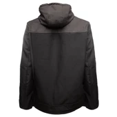 Softshell Kapşonlu Parçalı Mont - 11