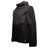 Softshell Kapşonlu Parçalı Mont - 10