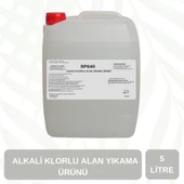 Supta Alkali Klorlu Köpüklü Alan Yıkama Maddesi Profesyonel 5 LT - 1
