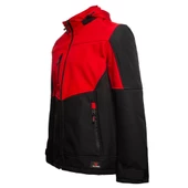 Softshell Kapşonlu Parçalı Mont - 8