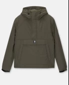 Pull & Bear Logolu ve kanguru cepli ceket - 3