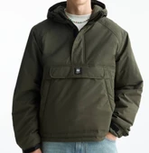 Pull & Bear Logolu ve kanguru cepli ceket - 1