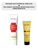 the fair. Multi Vitamin Jel Tonik 30 ml ve Cell Fusion C Advanced Clear Güneş Kremi 50 ml - 1