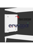 Enwood VEGA  MODÜLER KAPAKLI-RAFLI MDF SU BAZLI BOYALI  ÇOCUK DOLABI 120 X 60 X 37 CM - 4