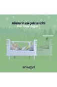 Enwood SAGİTTARİUS MODÜLER MDF BEYAZ BÜYÜYEN BEŞİK  (İÇ YATAK ÖLÇÜSÜ 90 CM  X 130 CM) - 2