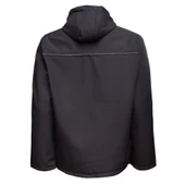 Softshell Kapşonlu Mont - 4