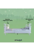 Enwood SAGİTTARİUS MODÜLER MDF BEYAZ BÜYÜYEN BEŞİK  (İÇ YATAK ÖLÇÜSÜ 90 CM  X 130 CM) - 3