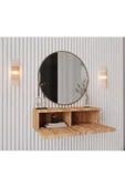 Enwood MİMOSA ATLANTİK ÇAM RENGİ MDF DUVARA MONTE KAPAKLI DRESUAR - 2