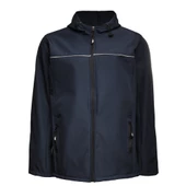 Softshell Kapşonlu Mont - 9