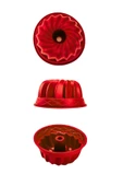 GRİMOR Life 6 Lı Yıkanabilir Mini Kek Muffin Pişirme Kalıbı, Silikon Muffin, Cupcake Kalıbı Karma Renk - 3