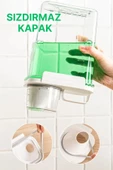 GRİMOR Life 2 Li Sızdırmaz Depolama Sıvı Toz Deterjan Erzak Saklama Kutusu- Ölçekli Kap 1800 ML 2300 ML - 2