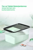 GRİMOR Life 2'li Mega Boy Sürgülü Kayar Kapaklı Tablet Deterjan Saklama Kutusu-Çok Amaçlı Saklama Kabı 10 Lt. thumbnail 2