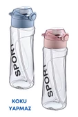 GRİMOR Life Polikarbon Pipetli Sızdırmaz Sporcu Okul Su Matarası Su Şişesi Suluk 700 Ml-koku Yapmaz - 3