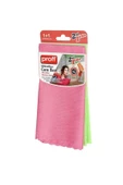 GRİMOR Life 2 Li Iz Bırakmayan Mikrofiber Cam Temizlik Bezi 40x40 Cm - Cam, Araba, Mutfak, Fiber Temizleme Bezi - 3