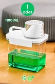 GRİMOR Life 1 Adet Sızdırmaz Depolama Erzak Bakliyat Deterjan Saklama Kabı- Ölçekli Saklama Kutusu 1100 ml - 1
