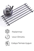 GRİMOR Life Paslanmaz Yanmaz Siyah Metal Büyük Nihale - 2