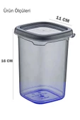 GRİMOR Life 12 Adet Sızdırmaz Etiketli Bakliyat Saklama Kabı 1200 Ml-derin Dondurucu Ve Mikrodalga - 3