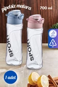 GRİMOR Life Polikarbon Sızdırmaz Sporcu Okul Su Matarası Su Şişesi Suluk 700 Ml-koku Yapmaz - 1