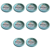 Kullan At Renkli Turkuaz Parti Davet Plastik Tabak - 17 Cm. - 25 Adetlik 10 Paket thumbnail 1