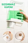 GRİMOR Life 2 Li Sızdırmaz Depolama Sıvı Toz Deterjan Erzak Saklama Kutusu- Ölçekli Kap 1100 ML 1800 ML - 2