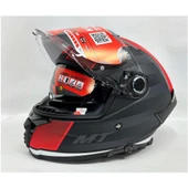 Mt Thunder 4 Sv Treads B5 Şeffaf Vizör Kask Mat Renk - Iç Güneş Vizörlü - 1