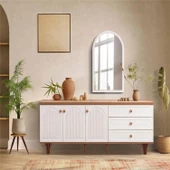 Mobilya Kanepe Koltuk Konsol Tv Ünitesi Baza Ayağı Orta Sehpası Ayak Ayakları 12 cm Kahve thumbnail 8