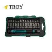 TROY 21604 Hobi Maket Bıçağı Seti, 14 Parça Taşıma Kutulu - 2