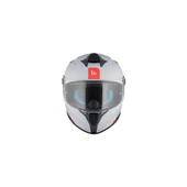 Mt Helmets mt Targo S  FF106B Solid A0 Matt Pearl White Full Face Motosiklet Kaskı - 3