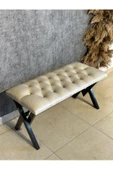 Bench puf Ayaklı 42x90 puf ölçüleri - 3