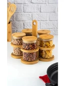 BAMBUM SORREL 6 PARÇA STANDLI BAHARAT SETİ BÜYÜK - 1