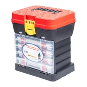 Tabureli Balıkçı Takım Çantası - 4 Çekmeceli thumbnail 2