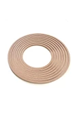 8'li Ham Mdf, 8mm Kalınlık, 30 Cm Kasnak, Boyanabilir Vidasız Kasnak, Makrome Halkası, Düş Kapanı - 3