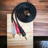 1.5 metre aux ses kablosu anfi telefon tv pc hoparlör için - 3