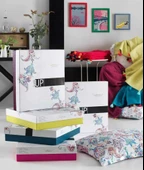 İyi Geceler İstanbul Up Style Çift Kişilik Sarı Pike Takımı - 3