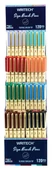 WRITECH W-827 FIRÇA TİP 8 RENK KEÇELİ KALEM - 120'Lİ STAND - 1