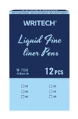 WRITECH W-704 LIQUID FINELINER 0,05MM KALEM - 12'Lİ KUTU - 3
